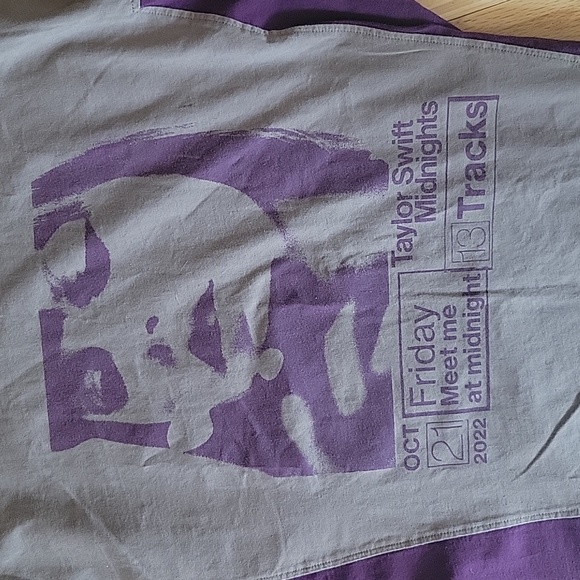 Taylor Swift Midnight Tour Merch long sleeve tee - Picture 7 of 10